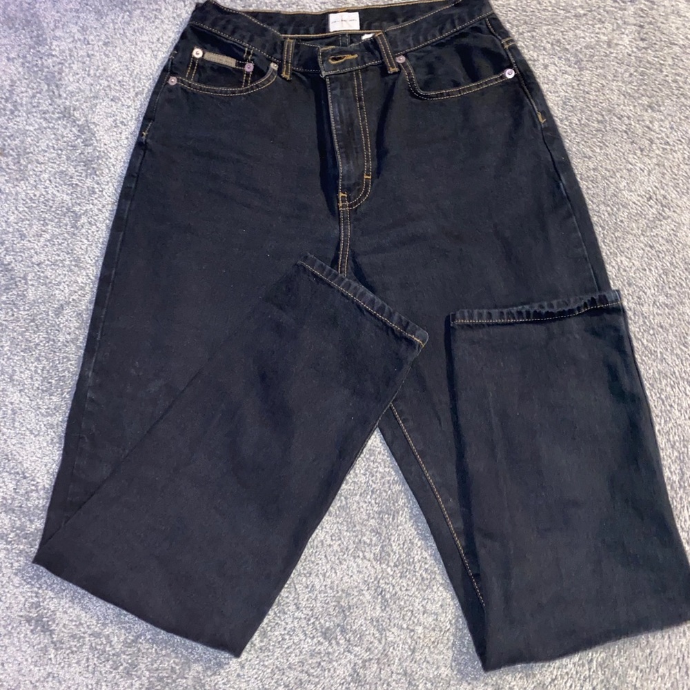Calvin Klein Jeans Black Denim Mom Jeans